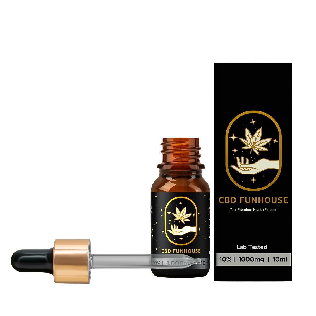 CBD FUNHOUSE 10% Premium CBD Oil (1000mg) 10ml - Image 3
