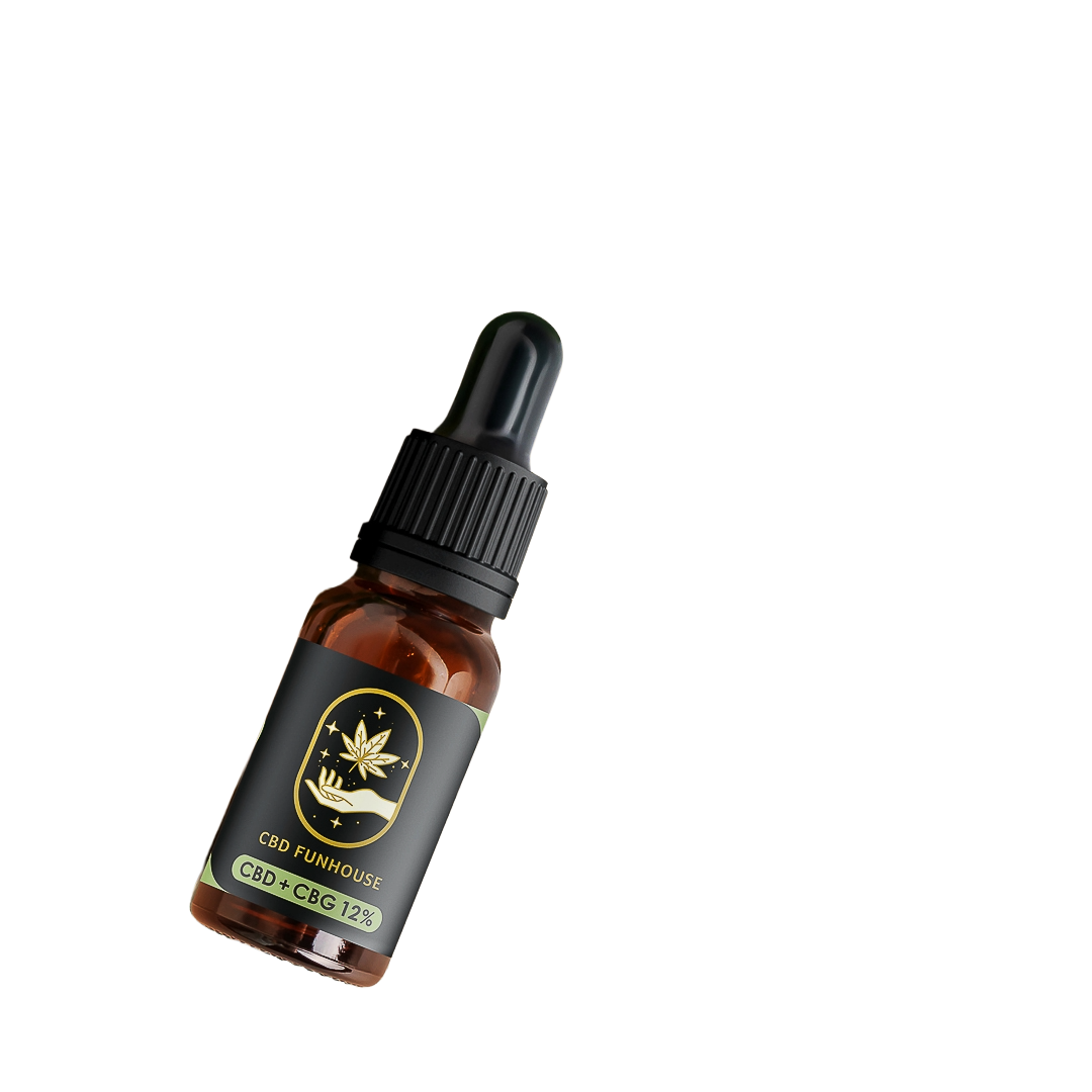CBD Funhouse 12% CBD+CBG Tincture 10ml - Image 7