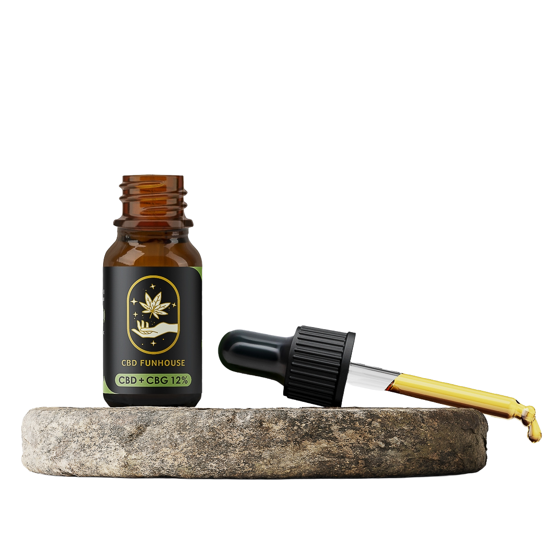 CBD Funhouse 12% CBD+CBG Tincture 10ml - Image 8