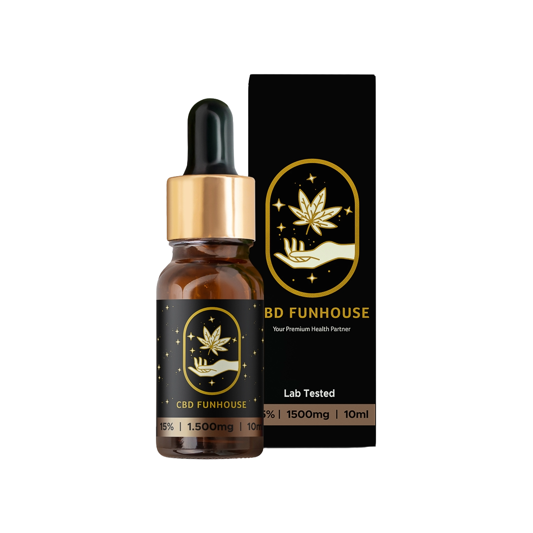 CBD Funhouse 15% Premium CBD Oil (1500mg) 10ml