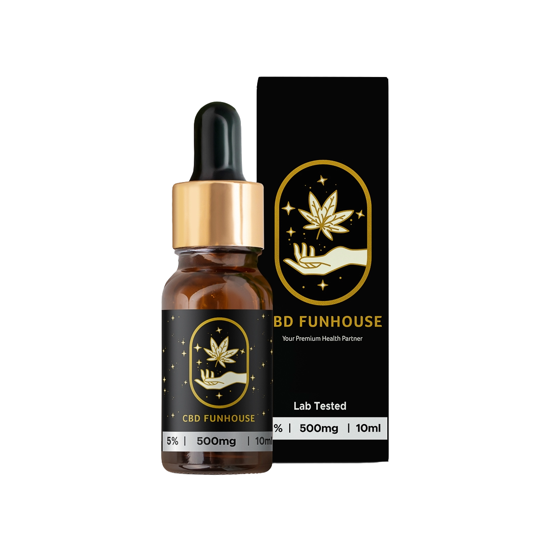 CBD FUNHOUSE 5% Premium CBD Oil (500mg) 10ml