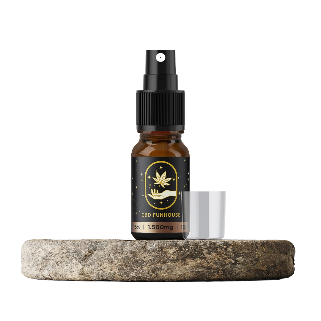 CBD Funhouse 15% CBD Oil Spray 10ml - Image 3