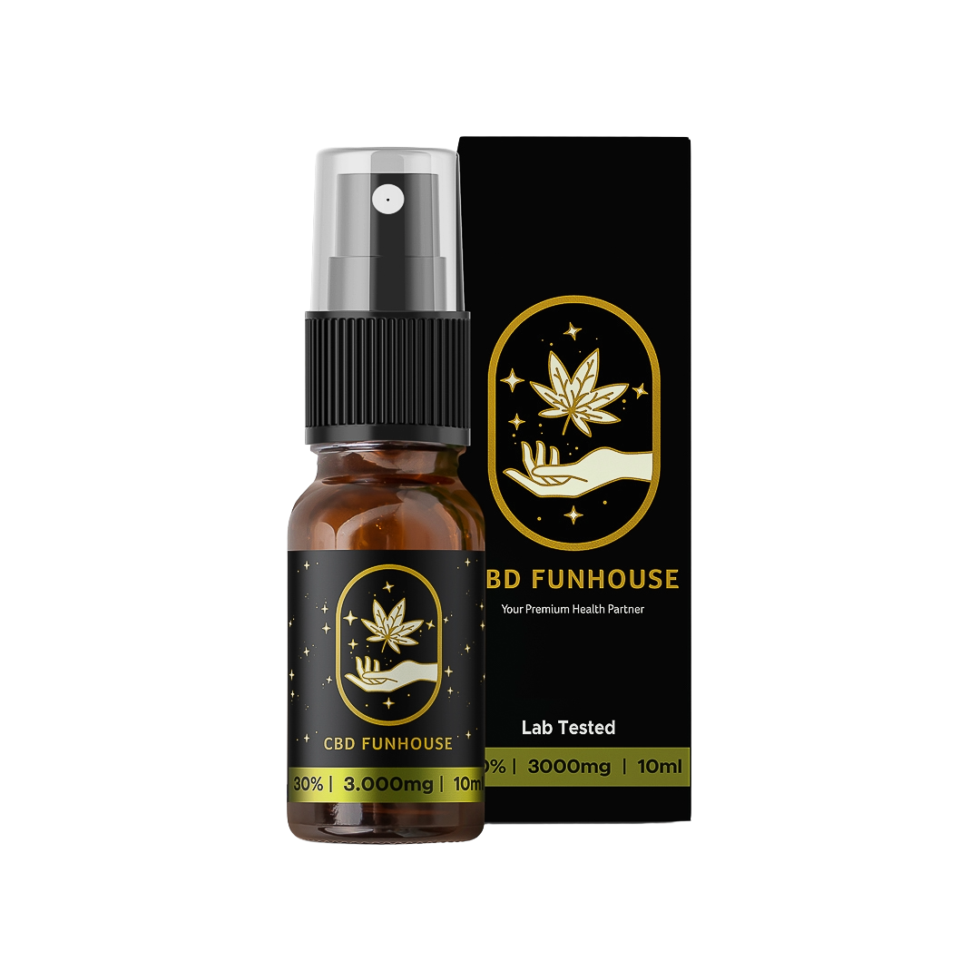 CBD FUNHOUSE 30% CBD Oil Spray 10ml
