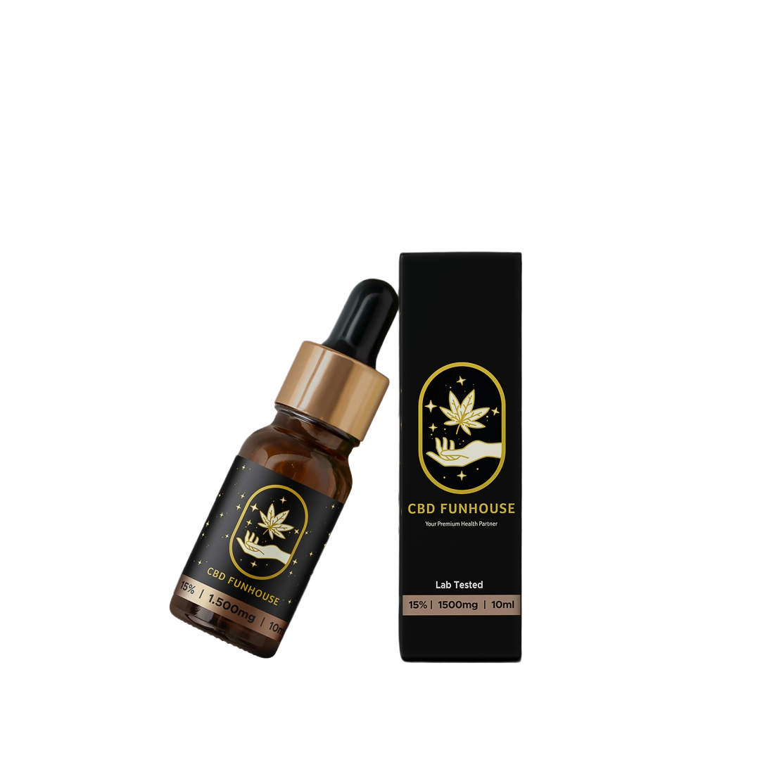 CBD Funhouse 15% Premium CBD Oil (1500mg) 10ml - Image 4