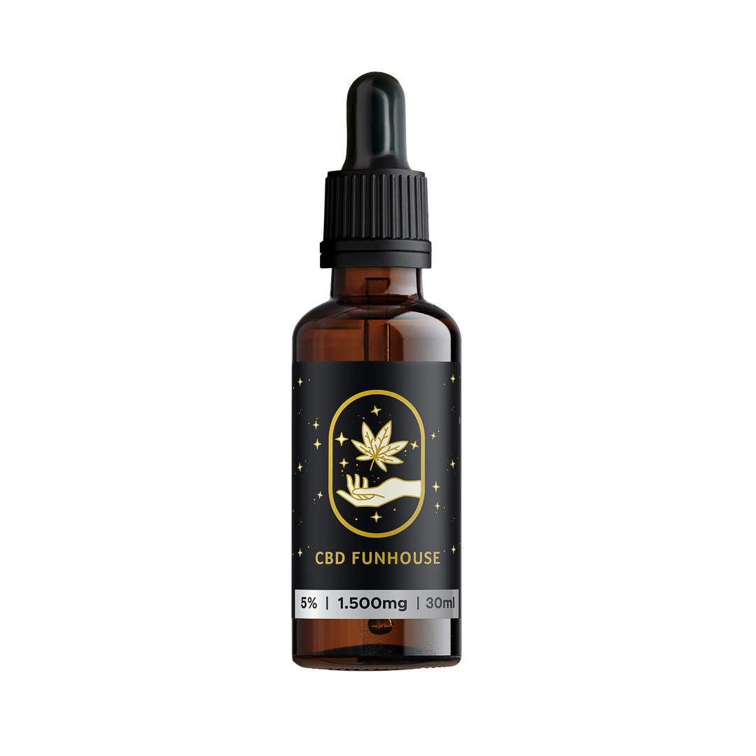 CBD FUNHOUSE 5% Premium CBD Oil (1500mg) 30ml