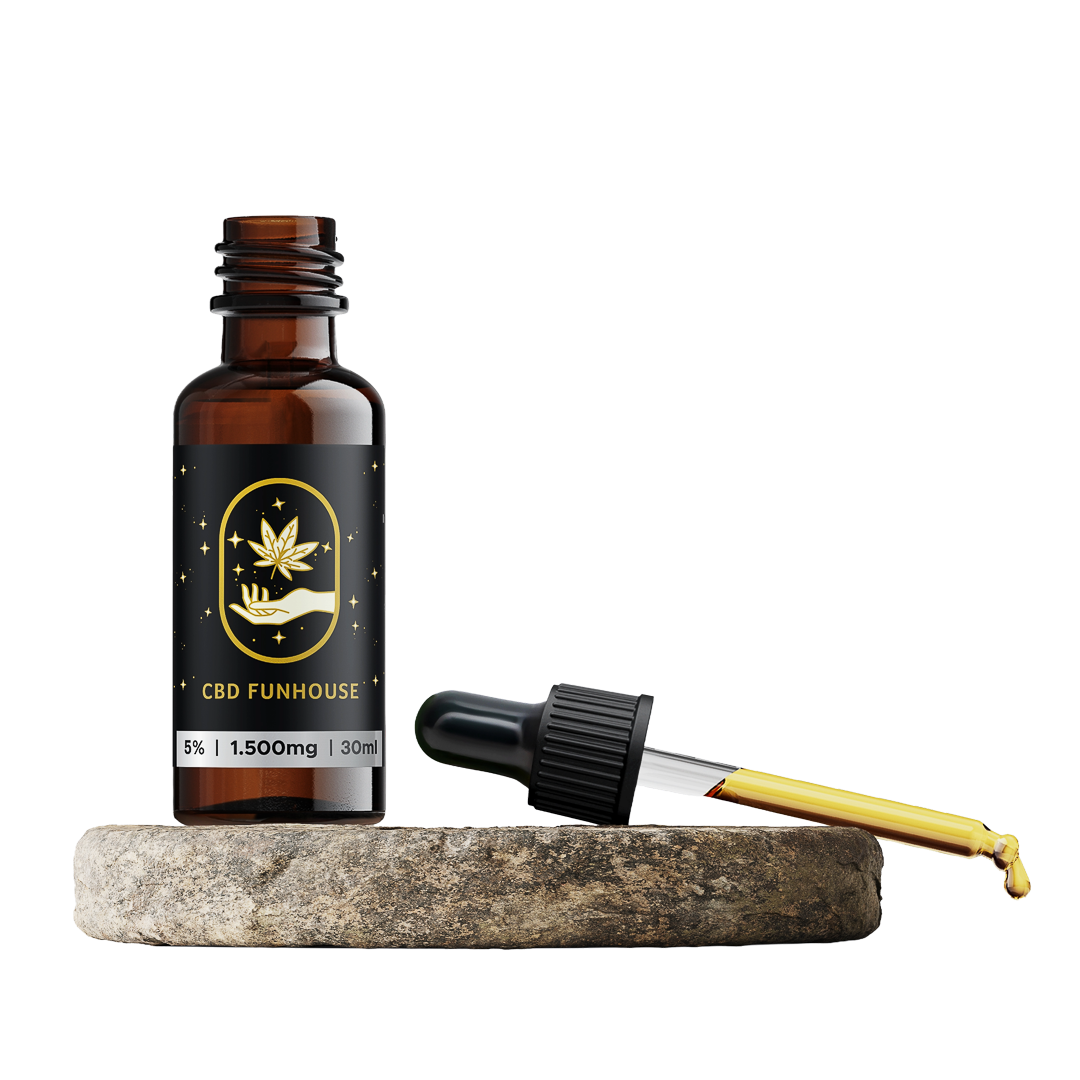 CBD FUNHOUSE 5% Premium CBD Oil (1500mg) 30ml - Image 2