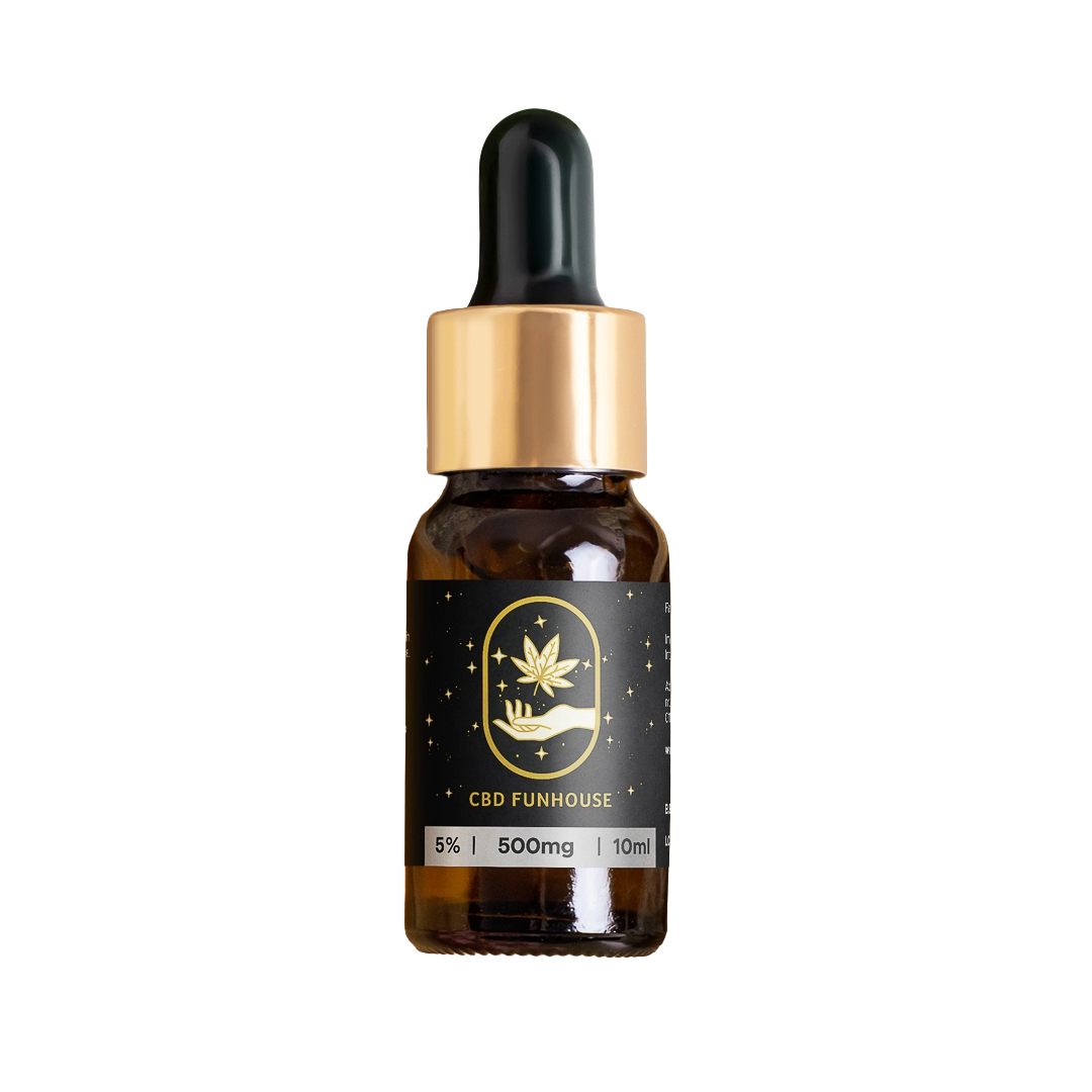 CBD FUNHOUSE 5% Premium CBD Oil (500mg) 10ml - Image 3