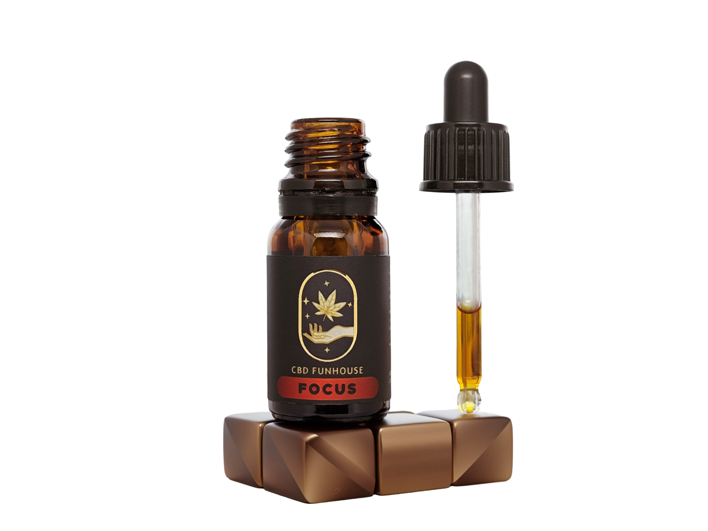CBD Funhouse FOCUS Tincture 2500mg, 10ml - Image 9