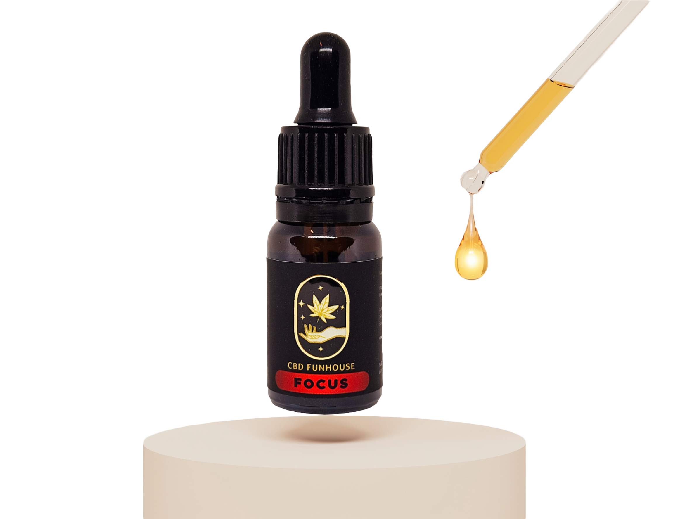 CBD Funhouse FOCUS Tincture 2500mg, 10ml - Image 10